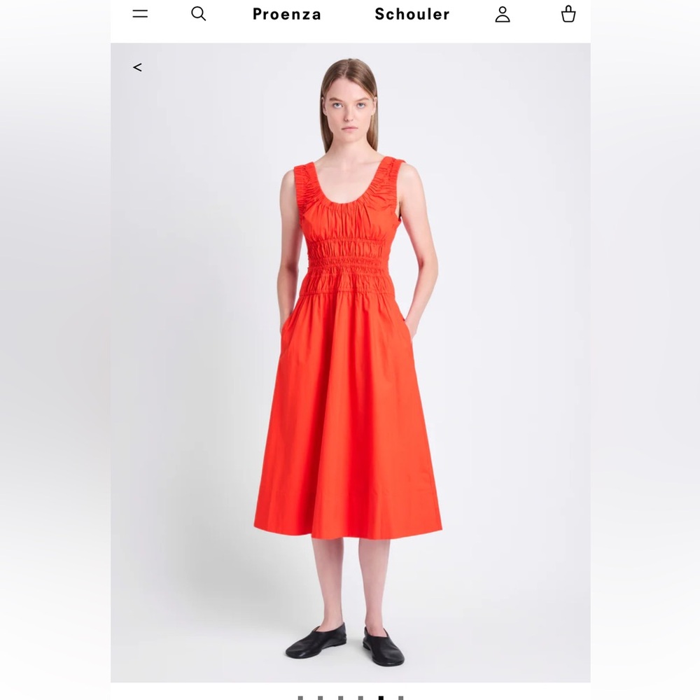 Proenza Schouler Penny Dress Poppy